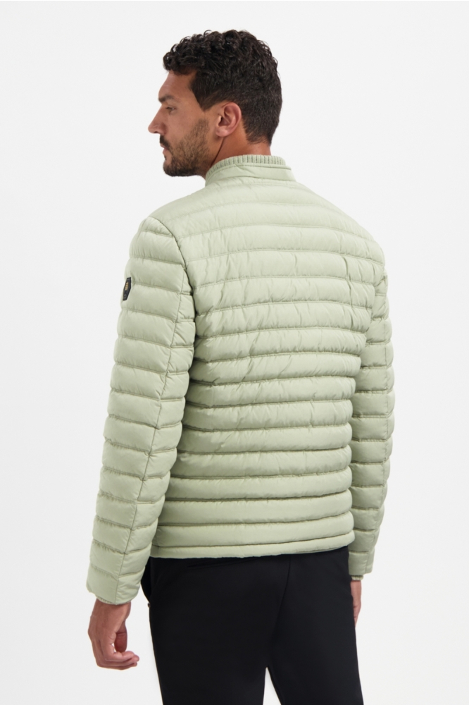 GEWATTEERDE JAS 29630802SN 197 LIGHT MOSS